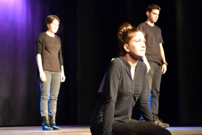 Alumnes de l'Aula de Teatre (Imatge d'arxiu)