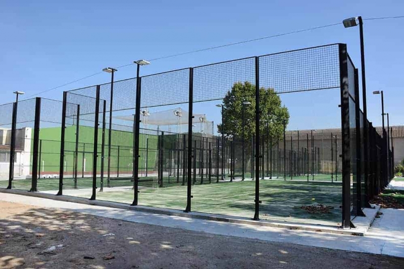 Pistes de pàdel a la Zona Esportiva Municipal Les Vernedes