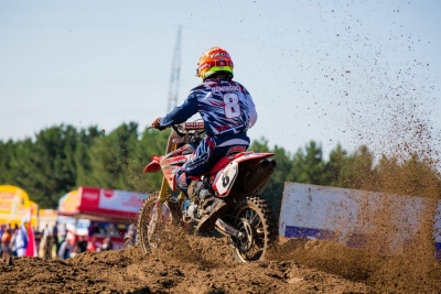 El pilot montornesenc, a Lommel (Bèlgica). Font: Yago Domínguez.