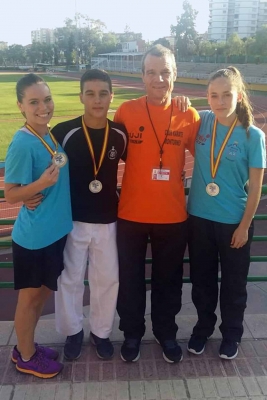 Maria López, Sergio Hernández i Laia Ferrer, medallistes a la segona fase de la lliga nacional de Karate 
