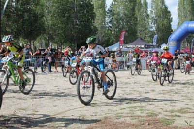 Laia Rodríguez a la Copa Catalunya Infantil de BTT (Font: Susana Garcia)