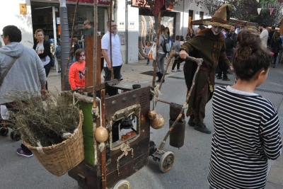 Durant el cap de setmana hi ha hagut animacions teatrals ambientades en l'època medieval