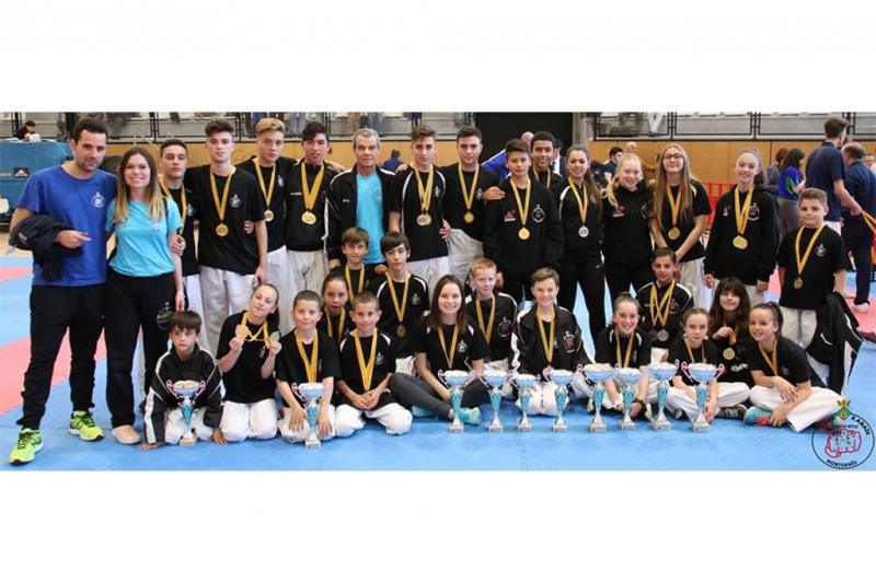 El Karate Montornès en el Campionat de Catalunya de Clubs (Font: Karate Montornès)