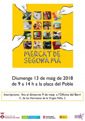 Cartell del mercat de segona mà