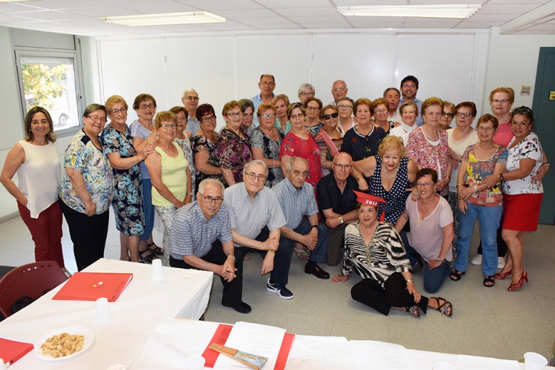 Participants en els tallers de memòria del Casal de la Gent Gran Centre