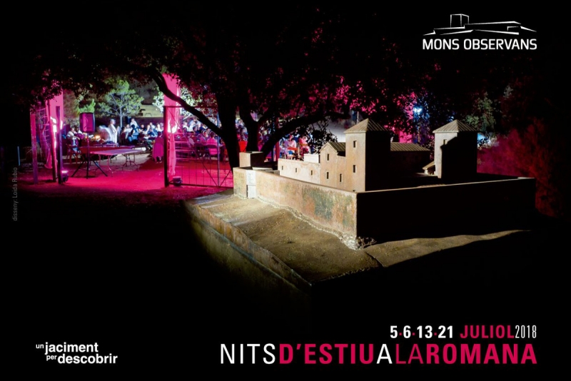 Cartell de les Nits d'estiu a la romana 2018