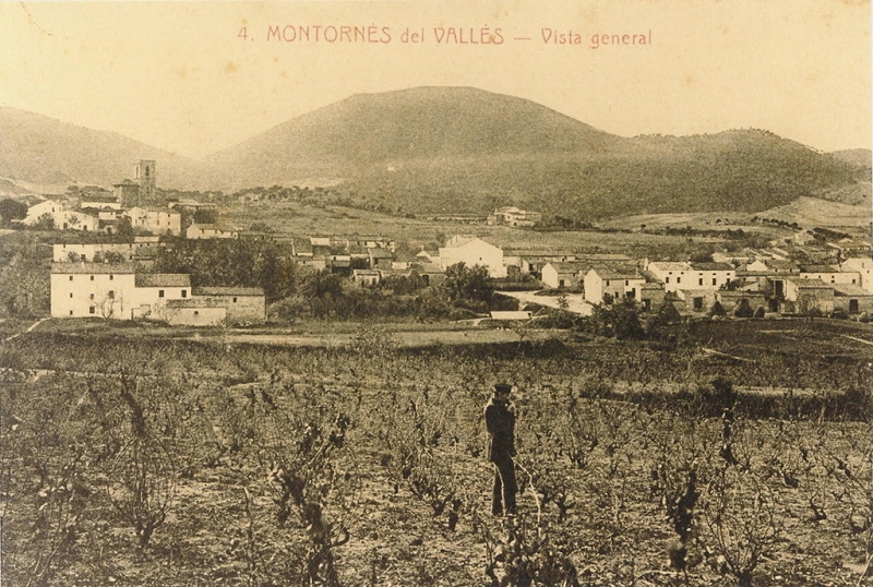 Imatge amb què es promociona la IX Beca Montornès del Recerca Històrica. Postal de Lucien Roisin. Dècada de 1910. (AMMV)