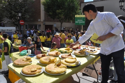 El Tortillantón va ser una de les novetats de la programació d'activitats de la Festa Major 2017