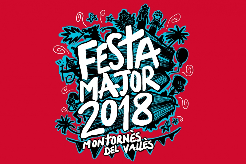 La imatge de la Festa Major 2018 és un disseny d'Ivan Montllor