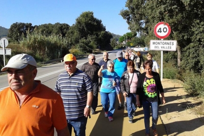 Caminada per a la gent gran pels voltants de Montornès