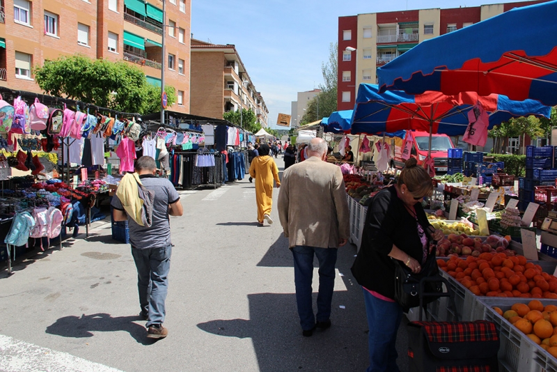 Mercat setmanal de Montornès Nord (Imatge d'arxiu)