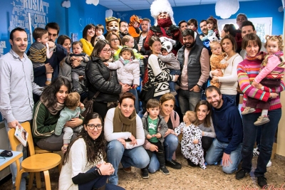 Visita de Sa Majestat Carnestoltes a la Biblioteca (2018)