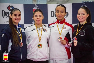 Teresa López, bronze a la Lliga Nacional (Autor: J.M. Rodríguez)