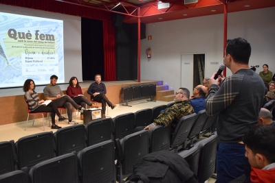 Preguntes del veïnat a la Presentació del projecte de reactivació de la parcel·la del camp de futbol de Montornès Nord