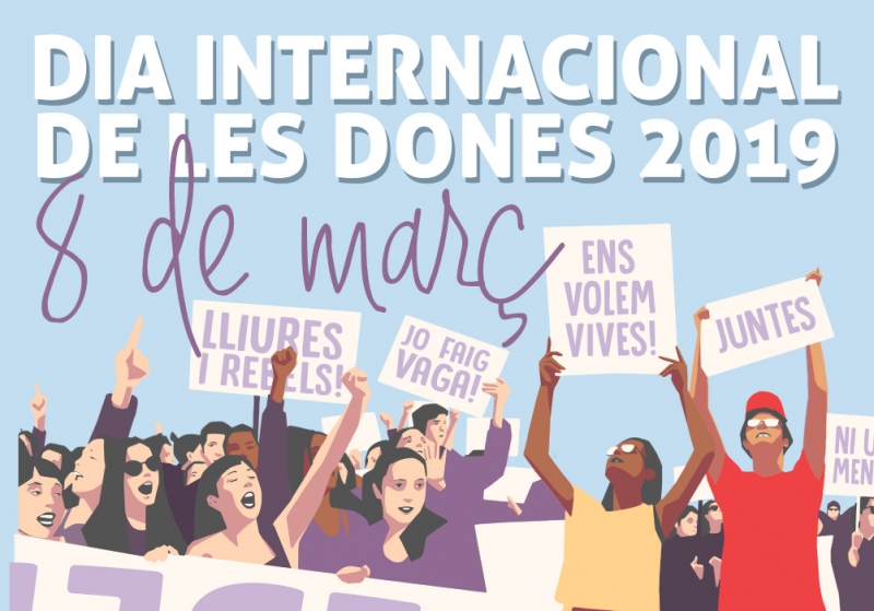 Imatge del 8 de març, Dia Internacional de les Dones