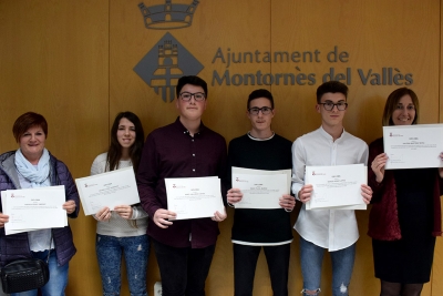 Premiats i representants en la convocatòria del curs 2016-2017