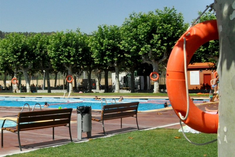 Piscines d'estiu a la Zona Esportiva Municipal Les Vernedes