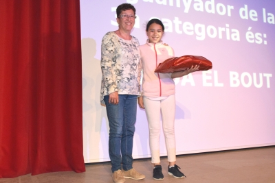 Houda El Bout, guanyadora de la 3a categoria