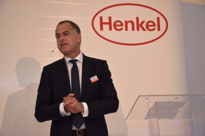 Intervenció del vicepresident executiu de les tecnologies d'adhesius de Henkel, Jan-Dirk Auris