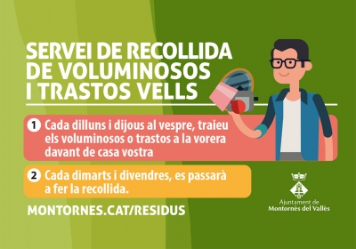 Servei de recollida de voluminosos i trastos