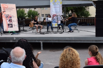 Actuació d'alumnes de l'Escola Municipal de Música