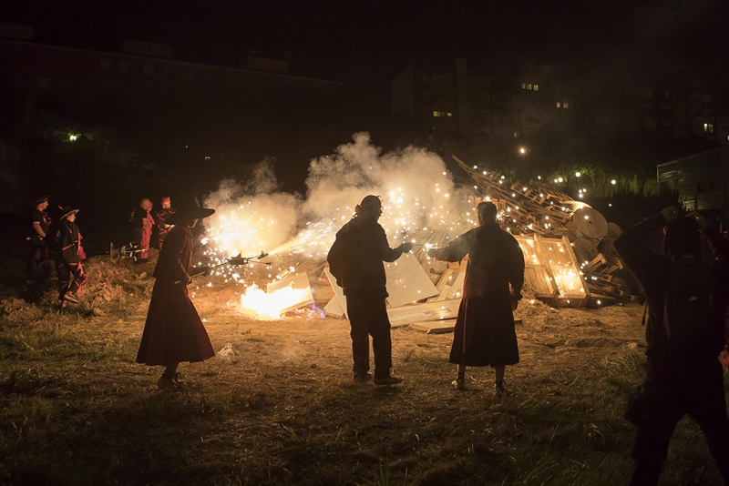 Foguera de Sant Joan (Autor: Juanjo Bermejo)