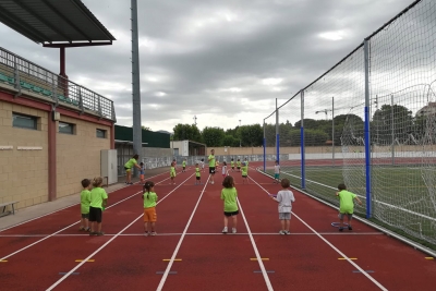 Casals esportius municipals - A les pistes d'atletisme