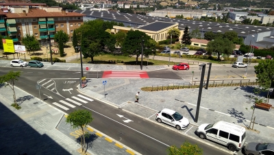 Vista d'una altra part del carrer