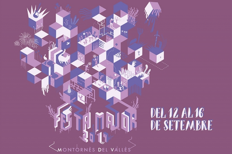 La imatge de la Festa Major 2019 és un disseny de Sergi Portela