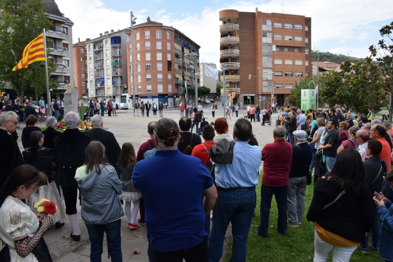 Prop de 350 persones han assistit a l'acte institucional de la Diada a Montornès