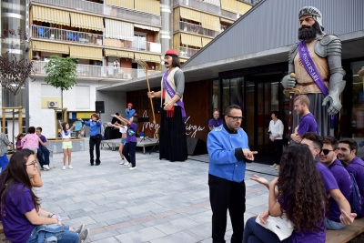 La Colla de Geganters tampoc es va perdre la celebració