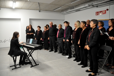 La Coral de La Lira a la Sala Petita del teatre Margarida Xirgu