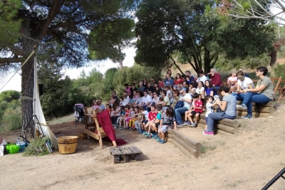 Espectacle de titelles a Mons Observans