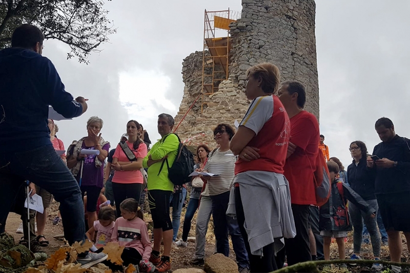 Visita al castell durant les Jornades Europees de Patrimoni 2019