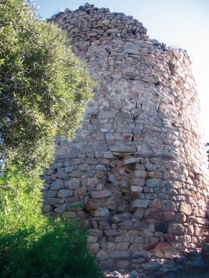 Torre circular de l’Homenatge (Imatge d'arxiu)