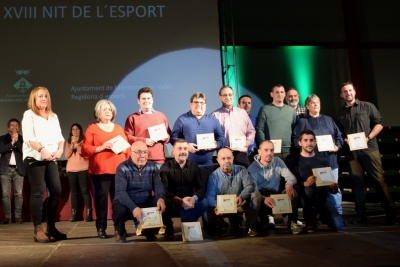 Mencions a entitats i serveis, XVIII Nit de l'Esport