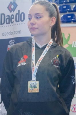 Teresa López - Bronze en kata sub-21 (Font: Ajuntament de Valdepeñas)