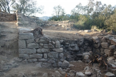 Estança rectangular que ha aparegut a la zona nord de la torre.