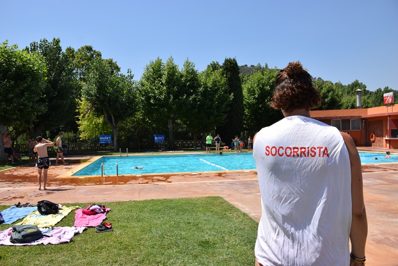 Piscines d'estiu a la Zona Esportiva Municipal Les Vernedes (estiu 2019)