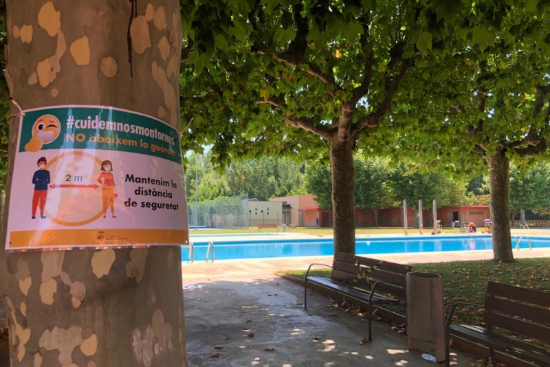 Les piscines d'estiu preparades per obrir divendres