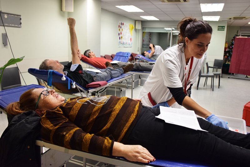 Campanya de donació de sang al Casal de la Gent Gran Centre (Desembre 2019)