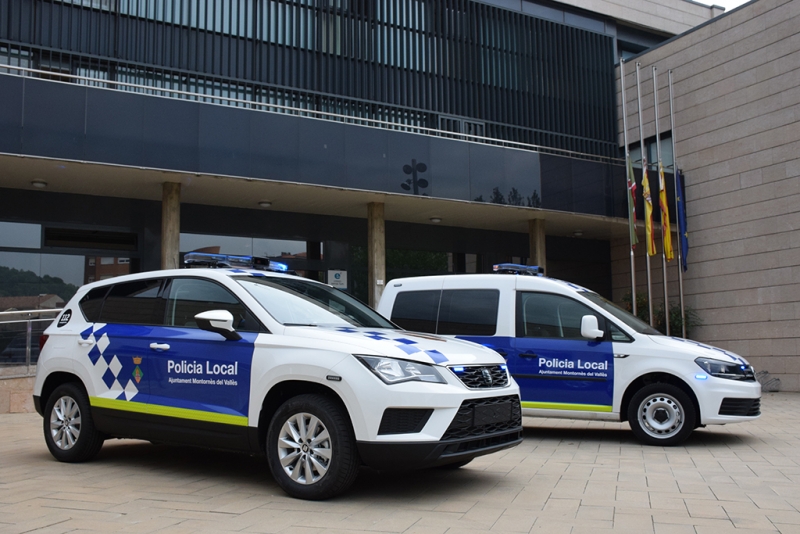 Nous vehicles de la Policia Local de Montornès