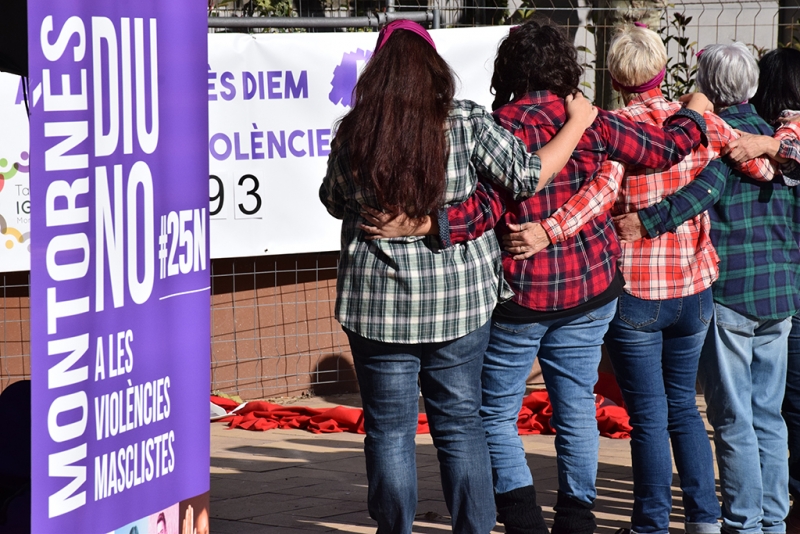 Un moment de l'acte institucional del Dia Internacional per a l’Eliminació de la Violència envers les Dones de l'any passat