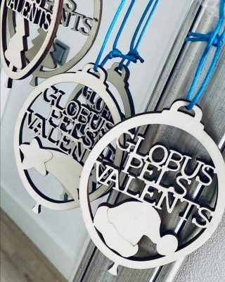 Decoració de Nadal de Globus pels Valents (imatge: Globus pels Valents)