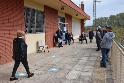 Vacunació contra la Covid-19 al Casal de Cultura de Montornès