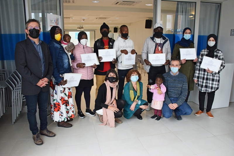 Participants en el curs Lletres per a tothom 2020 a Montornès 