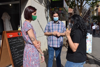 Un moment de la presentació a l'establiment La Gourmet-Teca