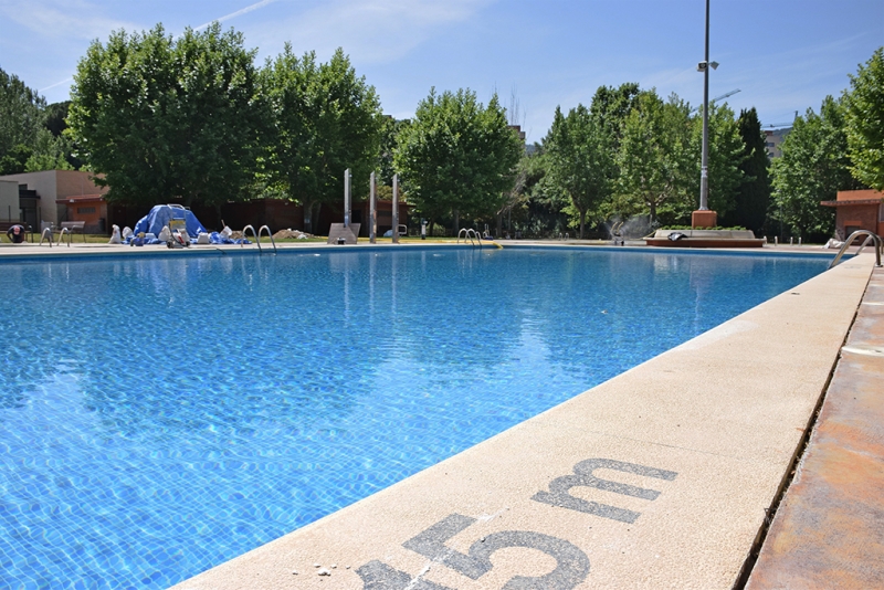 Les piscines d'estiu, a punt.