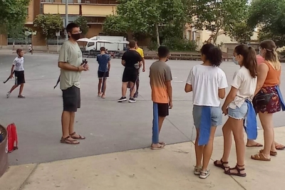 Espai Jove d'Estiu a la plaça de Pau Picasso