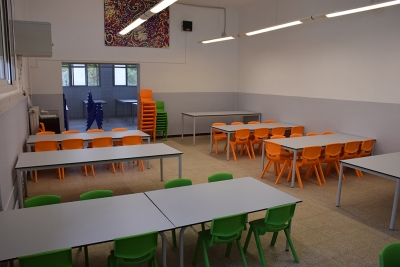 Ampliació del menjador de l'Escola Marinada.